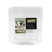 Wholesale - 4-SECTION SPINNING COSMETIC ORGANIZER C/P 12, UPC: 769898252129